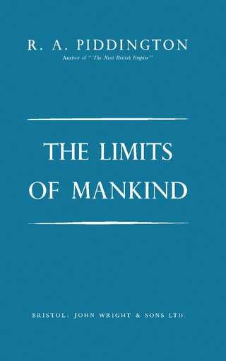 Cover image: The Limits of Mankind 9781483166667