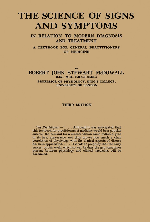 The Science of Signs and Symptoms: In Relation to Modern Diagnosis and Treatment: A Textbook for General Practitioners of Medicine, 3rd Edition - FULL INSTANT DOWNLOAD | PDF DOCX EPUB