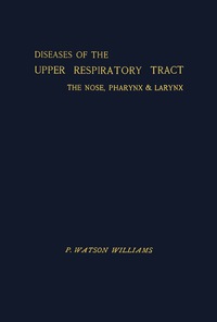 Imagen de portada: Diseases of the Upper Respiratory Tract 4th edition 9781483167107