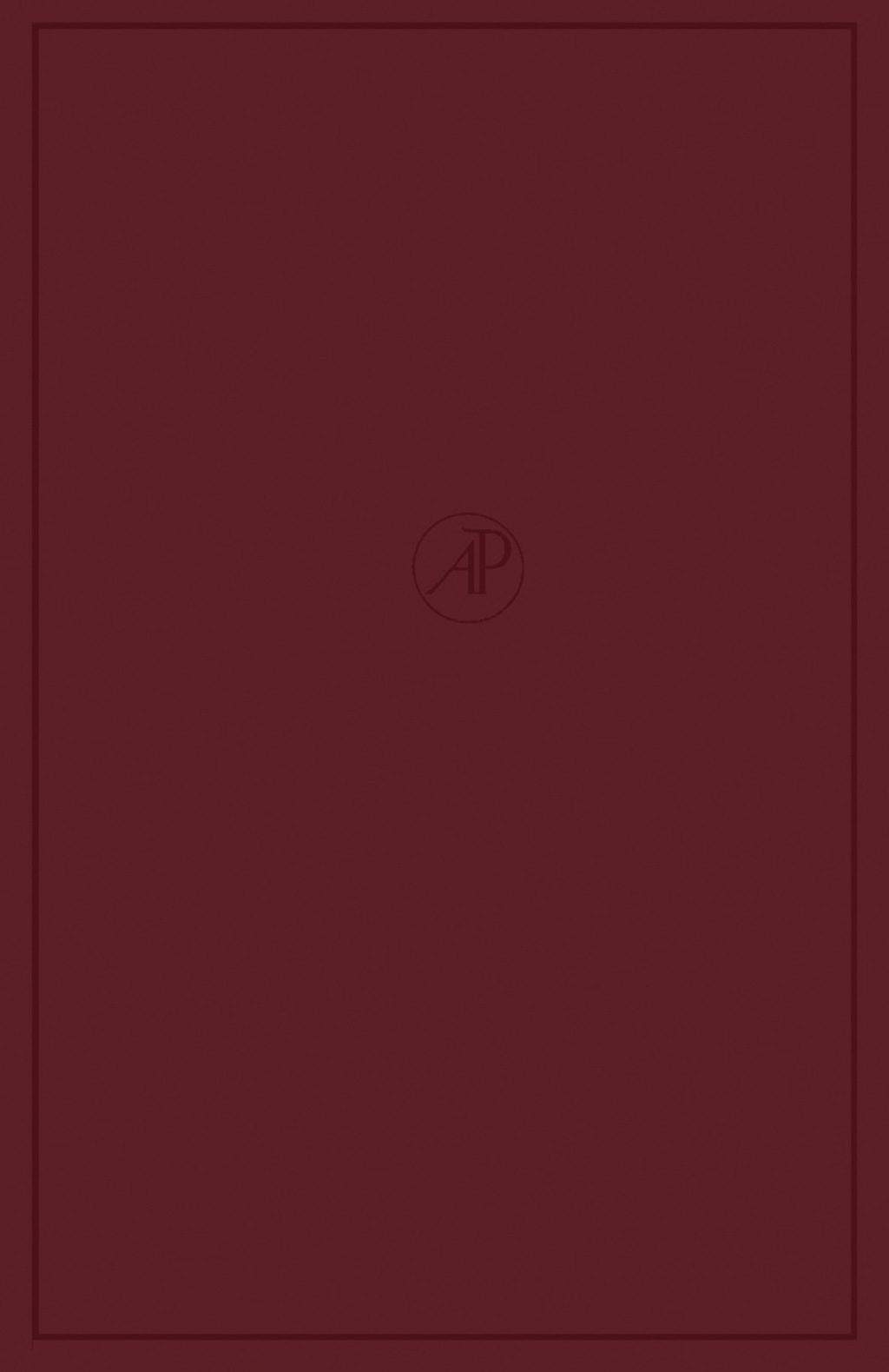 Mathematical Theory of Sedimentation Analysis Physical Chemistry: A Series of Monographs