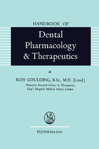 Omslagafbeelding: Handbook of Dental Pharmacology and Therapeutics 9781483167817