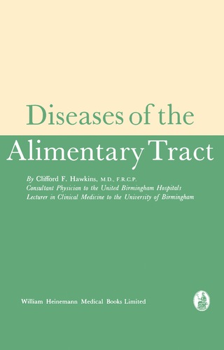 Cover image: Diseases of the Alimentary Tract 9781483168043