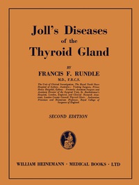 Cover image: Joll's Diseases of the Thyroid Gland 2nd edition 9781483168104