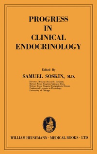صورة الغلاف: Progress in Clinical Endocrinology 9781483168197