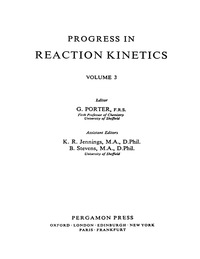 Cover image: Progress in Reaction Kinetics 9780080110301