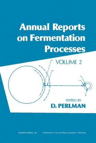 Imagen de portada: Annual Reports on Fermentation Processes 9780120403028