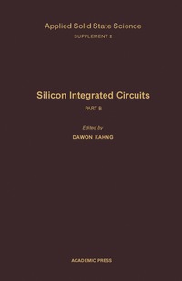 Cover image: Silicon Integrated Circuits 9780120029570