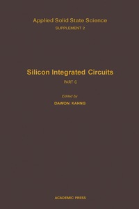 Cover image: Silicon Integrated Circuits 9780120029600