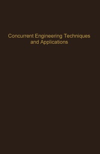 Imagen de portada: Concurrent Engineering Techniques and Applications 9780120127627