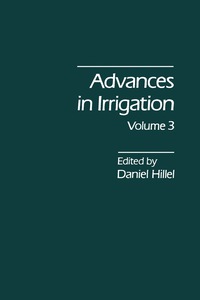 صورة الغلاف: Advances in Irrigation 9780120243037