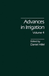 Imagen de portada: Advances in Irrigation 9780120243044