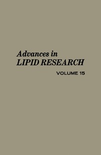 Immagine di copertina: Advances in Lipid Research 9780120249152