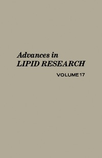 Imagen de portada: Advances in Lipid Research 9780120249176