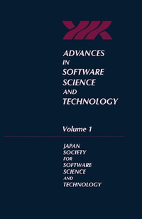 表紙画像: Advances in Software Science and Technology 9780120371013