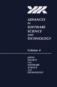 Omslagafbeelding: Advances in Software Science and Technology 9780120371044