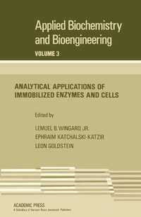 Cover image: Analytical Applications of Immobilized Enzymes and Cells 9780120411030