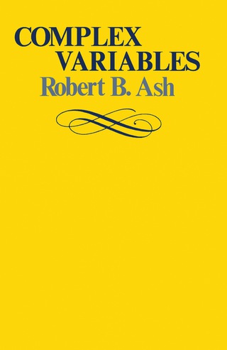 Titelbild: Complex Variables 9780120652501