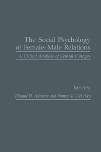 Imagen de portada: The Social Psychology of Female-Male Relations 9780120652808