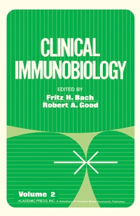 Imagen de portada: Clinical Immunobiology 9780120700028