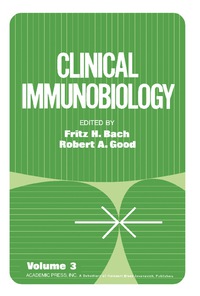 Cover image: Clinical Immunobiology 9780120700035