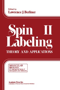 Titelbild: Spin Labeling 9780120923526
