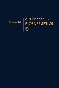 表紙画像: Current Topics in Bioenergetics 9780121525132