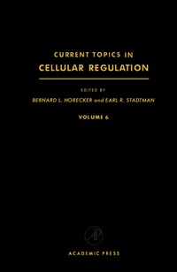 Cover image: Current Topics in Cellular Regulation 9780121528065