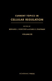 Titelbild: Current Topics in Cellular Regulation 9780121528225