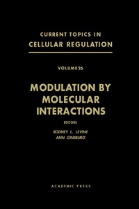 Cover image: Modulation by Molecular Interactions 9780121528263