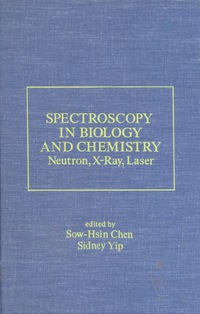 Cover image: Spectroscopy in Biology and Chemistry 9780121708504