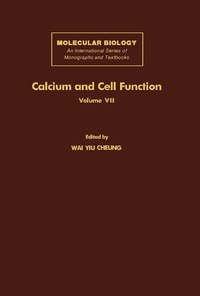 表紙画像: Calcium and Cell Function 9780121714079