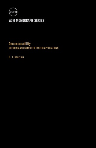 Imagen de portada: Decomposability 9780121937508