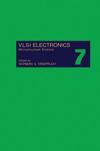 表紙画像: VLSI Electronics Microstructure Science 9780122341076
