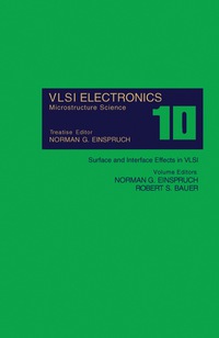 Immagine di copertina: Surface and Interface Effects in VLSI 9780122341106