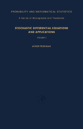 Cover image: Stochastic Differential Equations and Applications 9780122682025