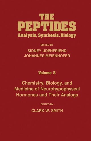Cover image: Chemistry, Biology, and Medicine of Neurohypophyseal Hormones and Their Analogs 9780123042088