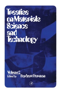 表紙画像: Treatise on Materials Science and Technology 9780123418029