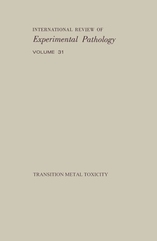 Omslagafbeelding: Transition Metal Toxicity 9780123649317