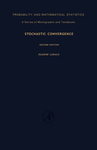 Imagen de portada: Stochastic Convergence 2nd edition 9780124598607