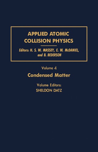 Imagen de portada: Condensed Matter 9780124788046
