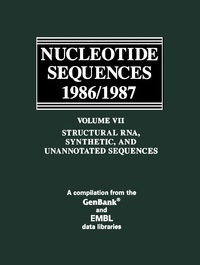 Cover image: Structural RNA, Synthetic, and Unannotated Sequences 9780125125178