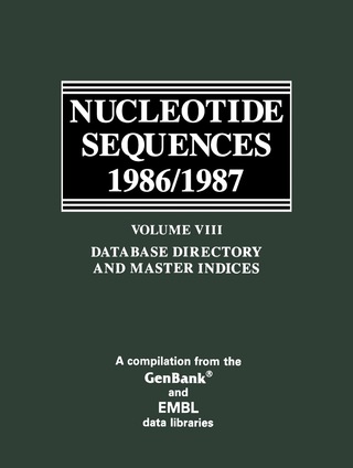 Cover image: Database Directory and Master Indices 9780125125185