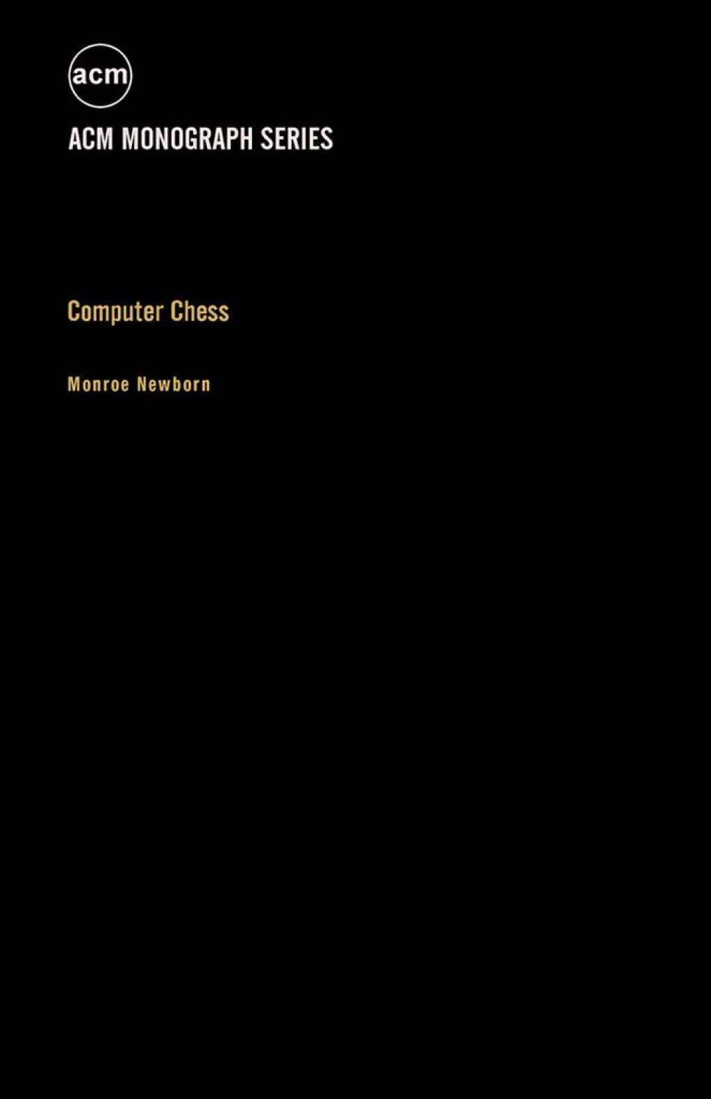 Computer Chess (eBook)
