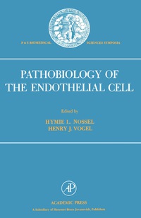 صورة الغلاف: Pathobiology of the Endothelial Cell 9780125219808