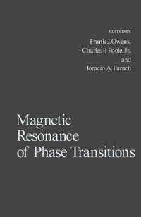 Imagen de portada: Magnetic Resonance of Phase Transitions 9780125314503
