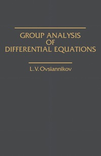 Omslagafbeelding: Group Analysis of Differential Equations 9780125316804