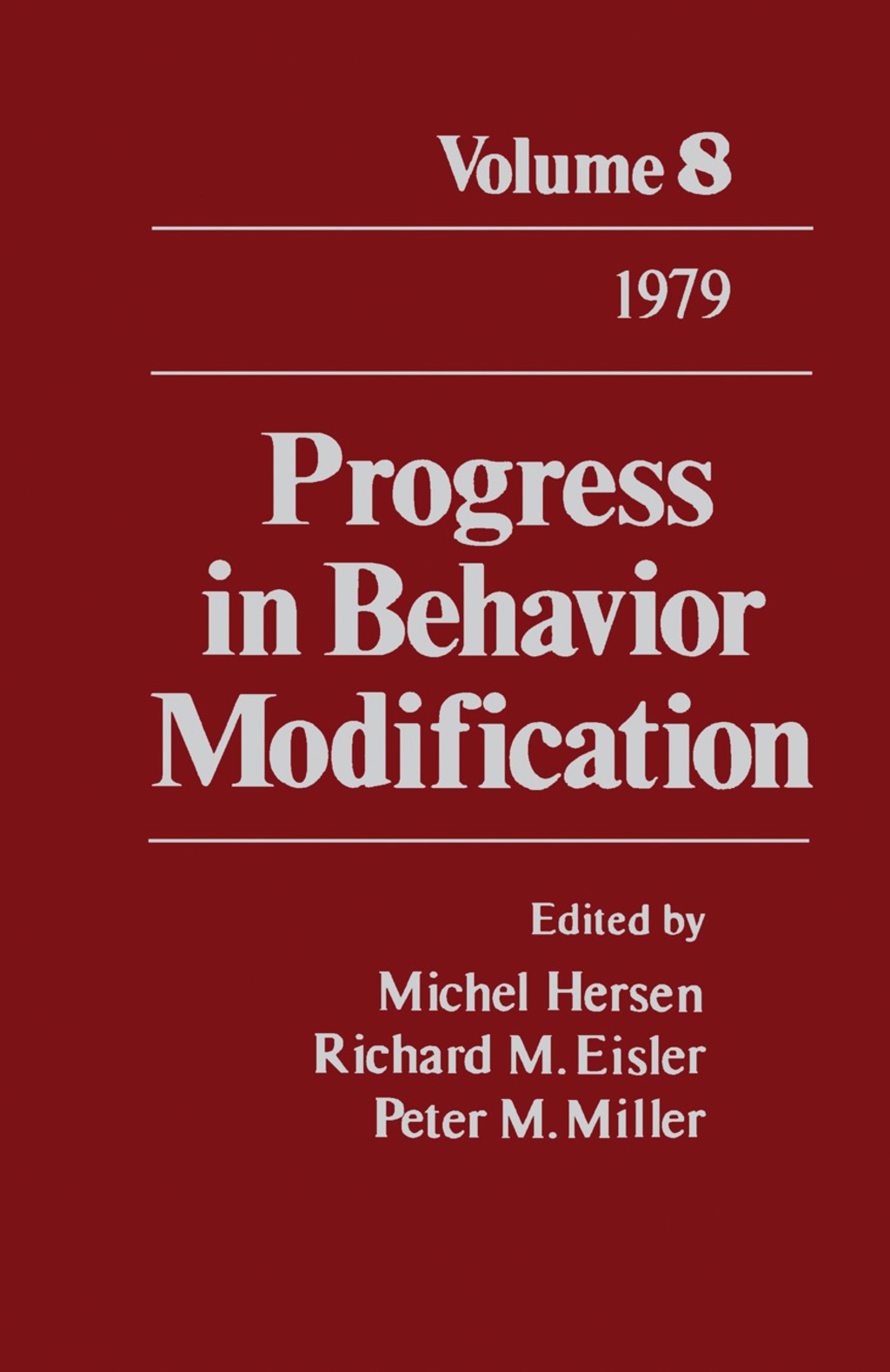 Progress in Behavior Modification (eBook)