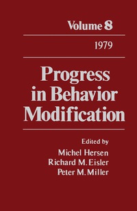 Imagen de portada: Progress in Behavior Modification 9780125356084