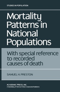 表紙画像: Mortality Patterns in National Populations 9780125644501