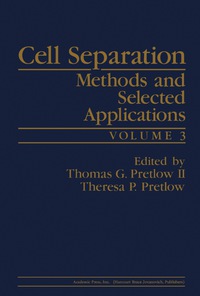 Cover image: Cell Separation 9780125645034